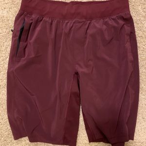 Lululemon maroon shorts